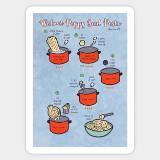 Recipe: Walnut Poppy Seed Pasta Sticker